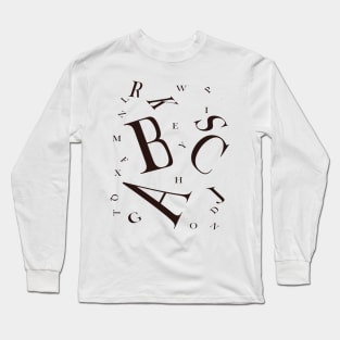 ABC - Pattern Long Sleeve T-Shirt